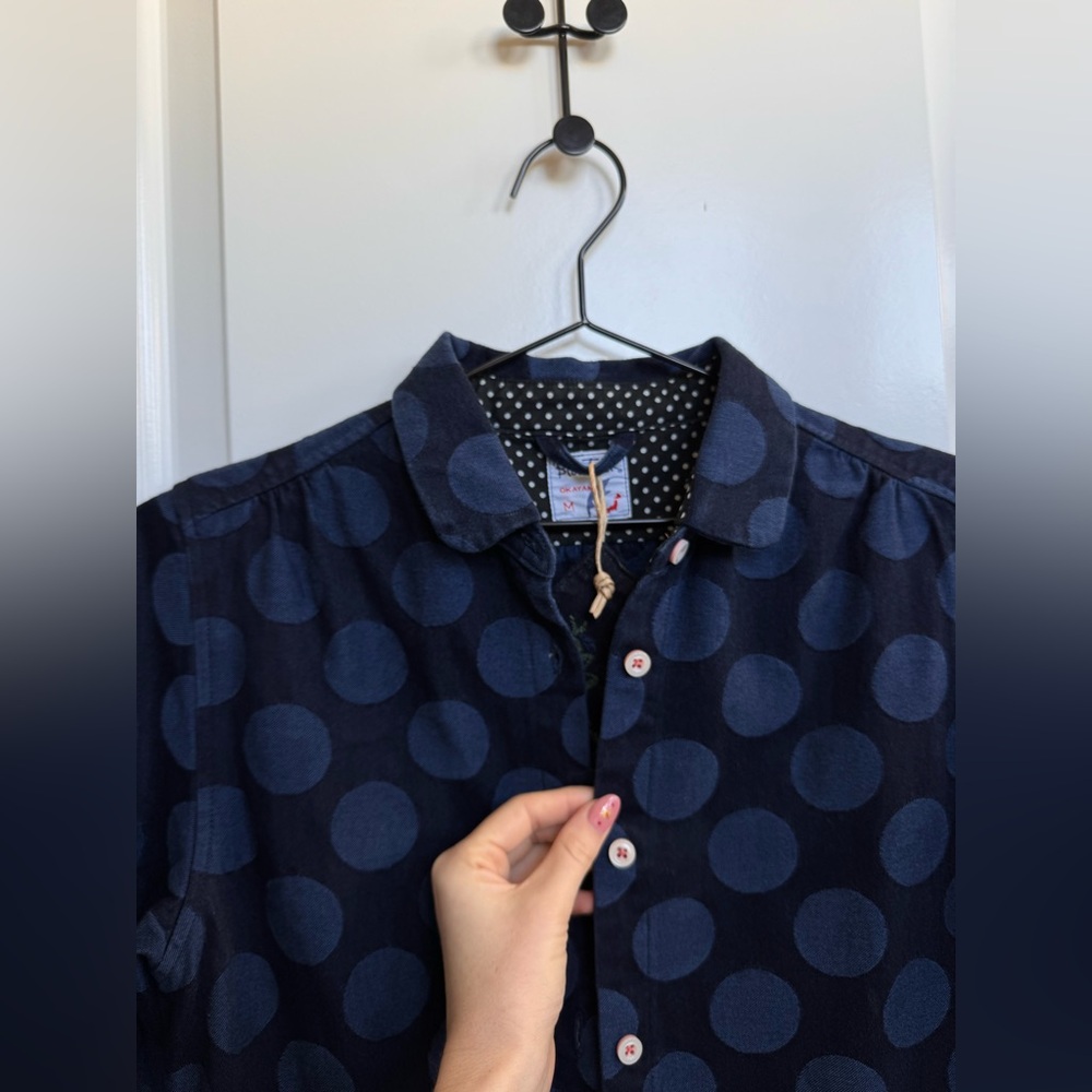 Blue Trick Handmade Upcycled Japanese Jeans Jacket - Picture 8 of 14
